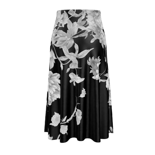 Noir Bleu Jayne, Midi Skirt