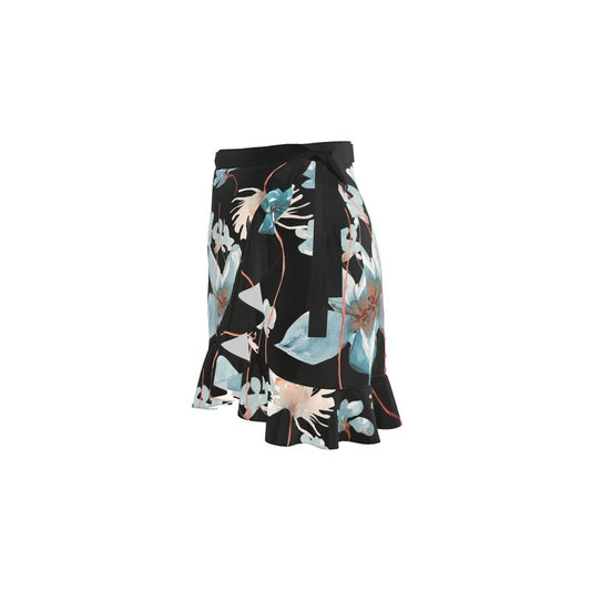 Nuit Florale Flounce Skirt