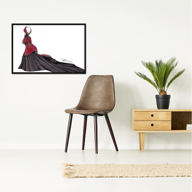 Obsidian Rose Collection - Sketch 1: Circa 2016