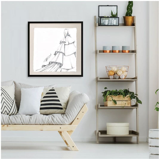 Pearl and Satin Ball Gown - Circa 2015