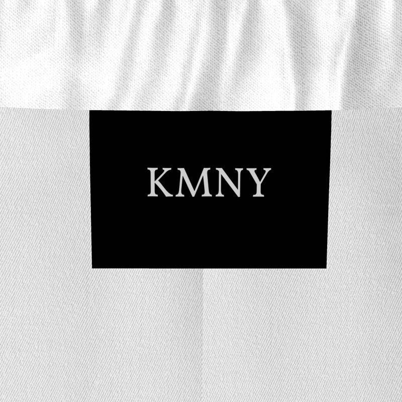 Noir Bleu Jayne, Luxury Silk Pant