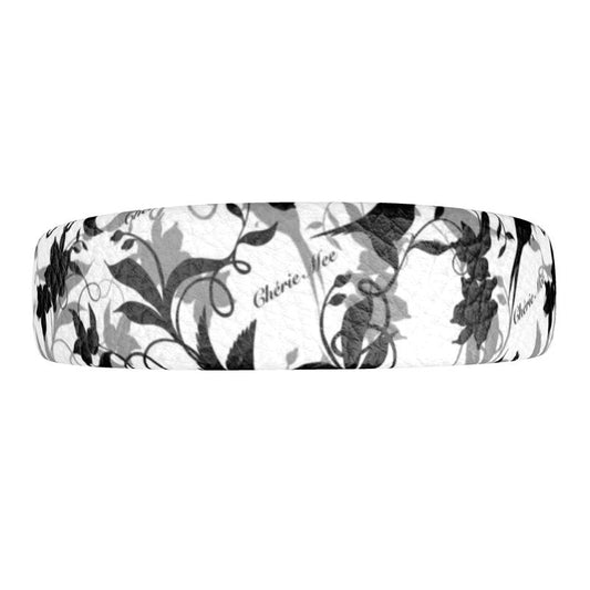 Chérie Mee, Leather Headband (White)