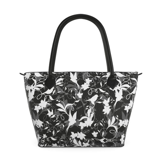 Chérie Mee, Zip Top Handbag (Black)