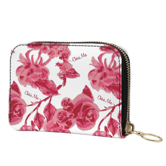 Chérie Mee Rose, Small Leather Zip Purse