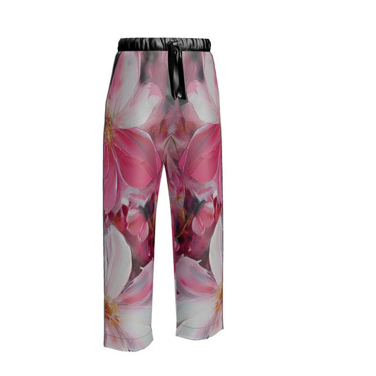 Reverie Rose, Luxury Silk Trousers