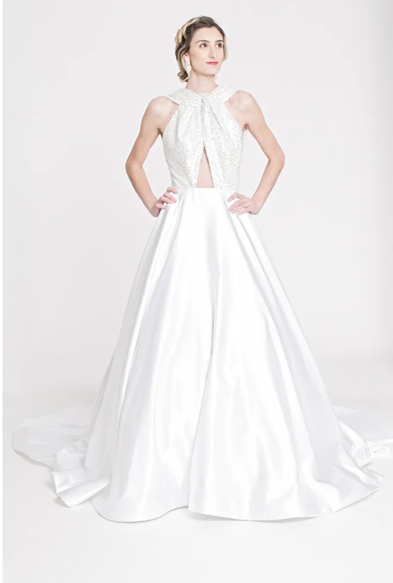 THE ALCHEMY - TWIST TOP A-LINE BALLGOWN