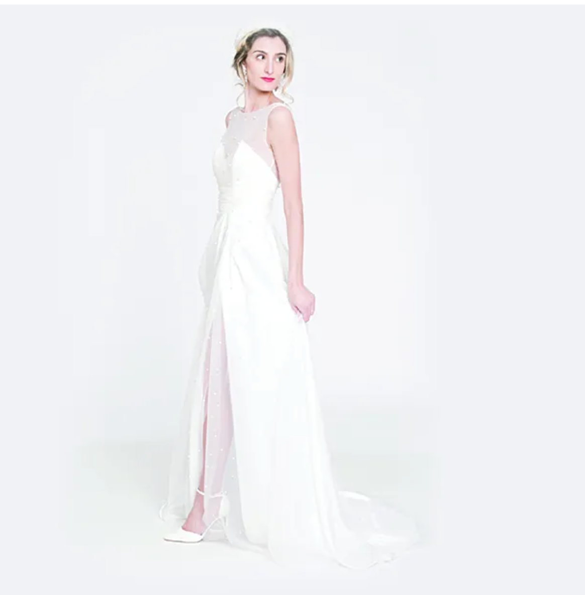 THE LUDUS - ALL OVER PEARL GOWN