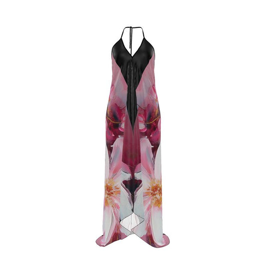 Reverie Rose, Halterneck Backless Dress