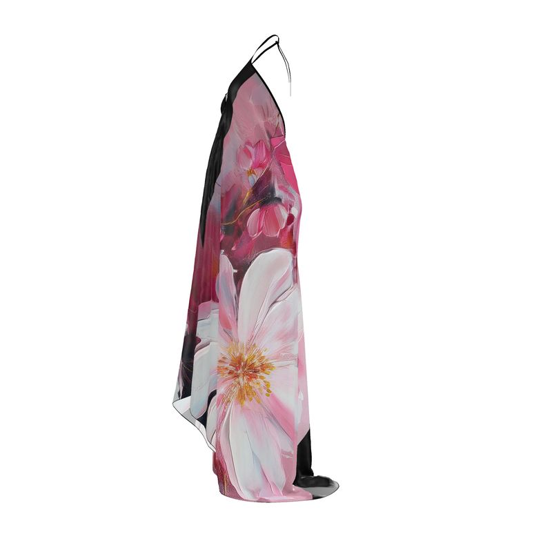 Reverie Rose, Halterneck Backless Dress
