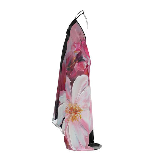 Reverie Rose, Halterneck Backless Dress