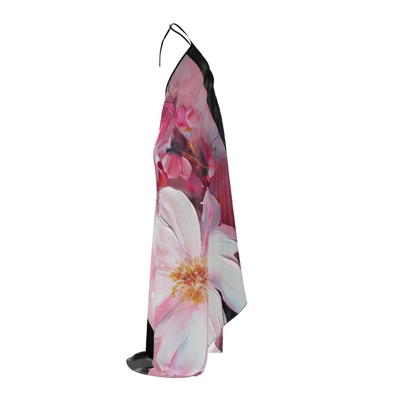 Reverie Rose, Halterneck Backless Dress