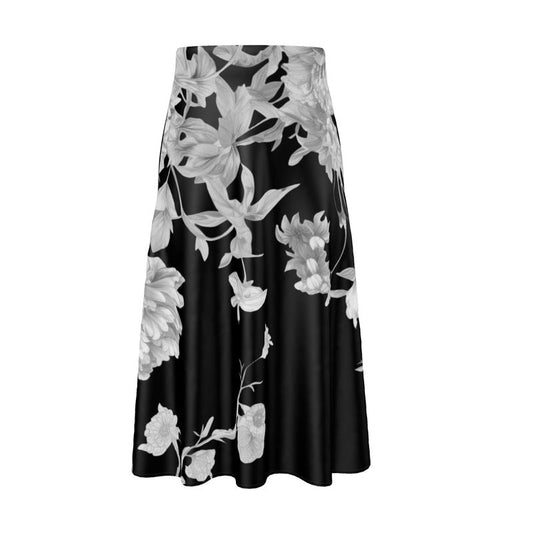 Noir Bleu Jayne, Midi Skirt