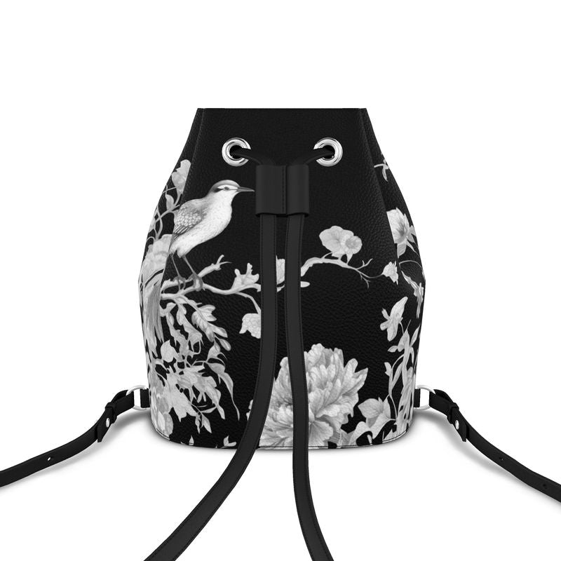 Noir Bleu Jayne, Bucket Backpack