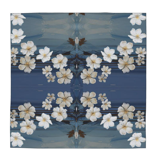 Bleu Velours, Scarf Wrap or Shawl