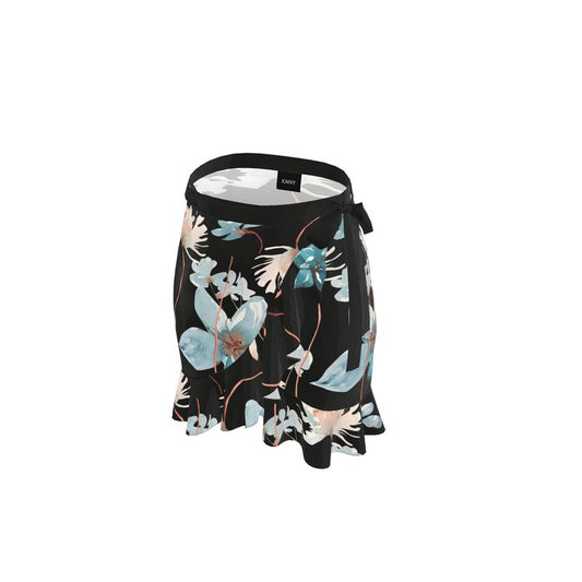 Nuit Florale Flounce Skirt