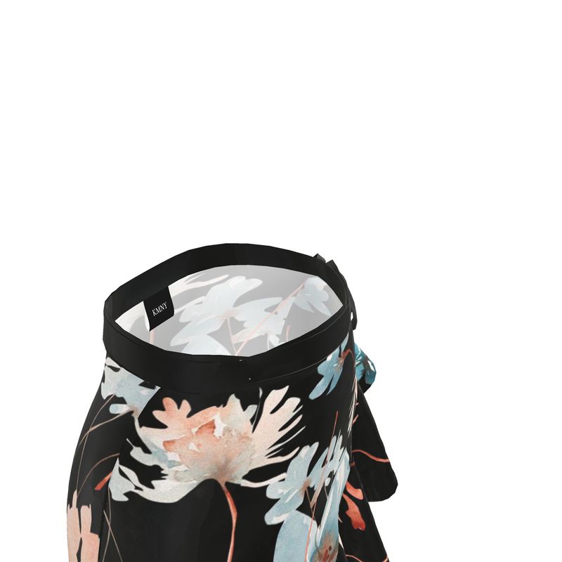 Nuit Florale Flounce Skirt