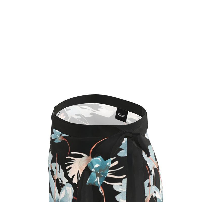 Nuit Florale Flounce Skirt