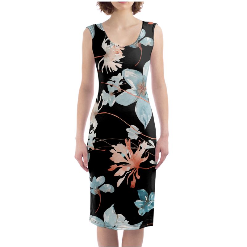 Nuit Florale, Bodycon Dress