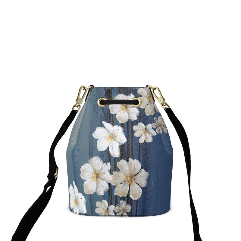 Bleu Velours, Bucket Bag