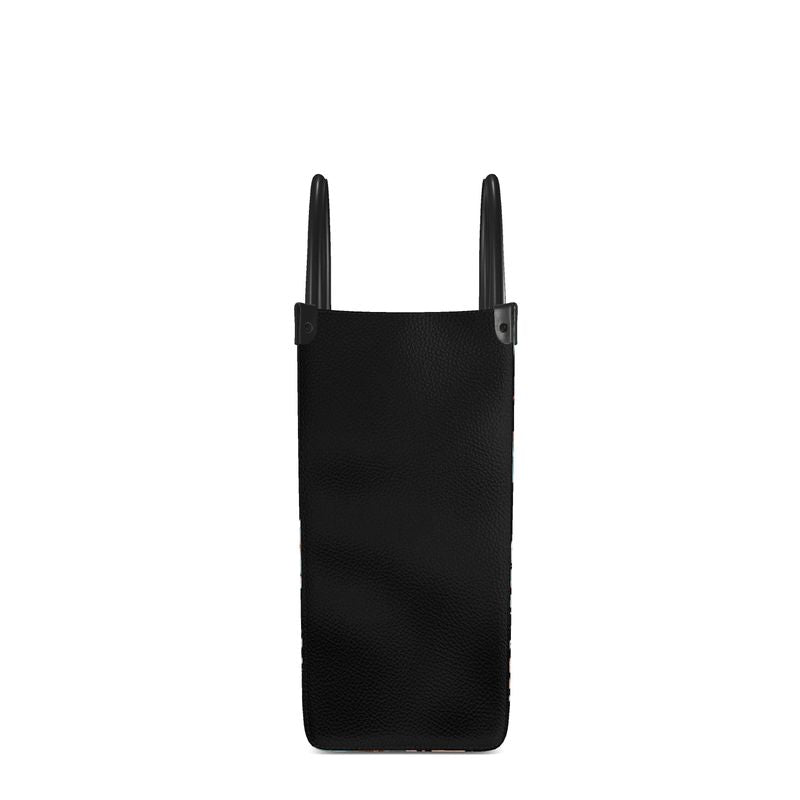 Nuit Florale, Leather Shopper Bag