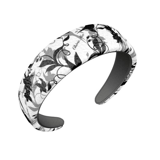 Chérie Mee, Leather Headband (White)