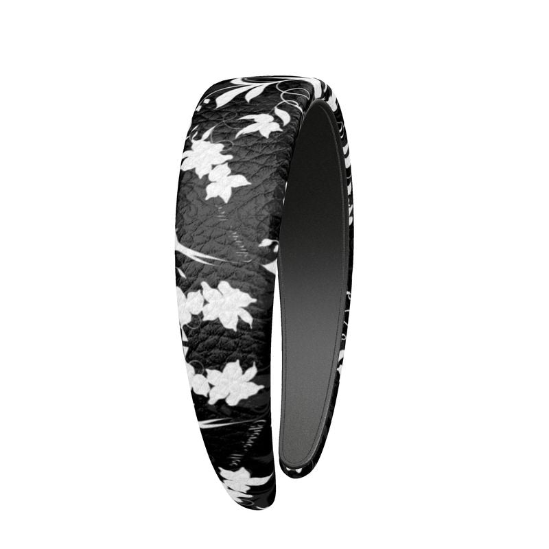 Chérie Mee, Leather Headband (Black)