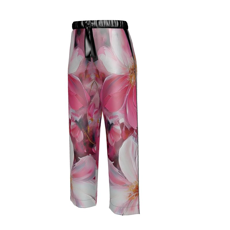 Reverie Rose, Luxury Silk Trousers