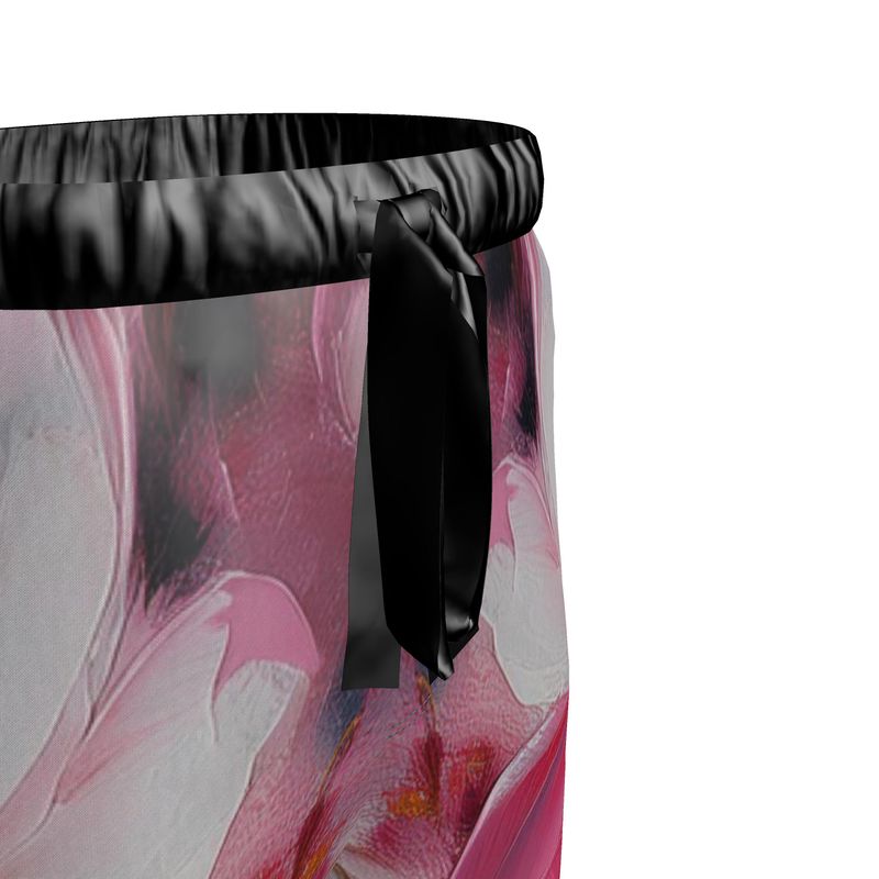 Reverie Rose, Luxury Silk Trousers