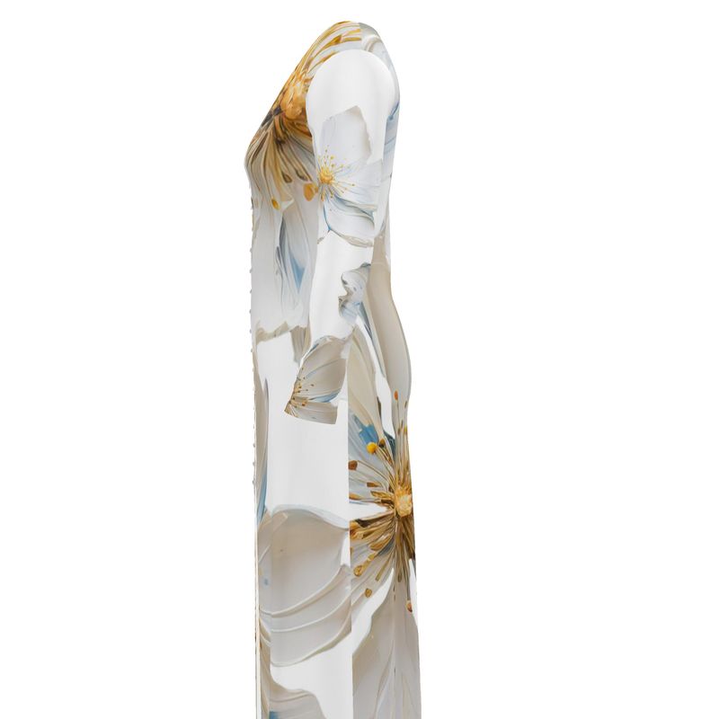 Bleu Velours, Ladies Button-Up Dress