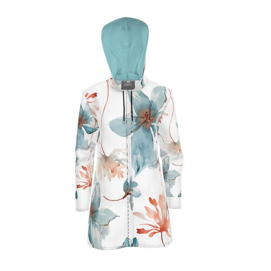 Nuit Florale, Hooded Rain Jacket