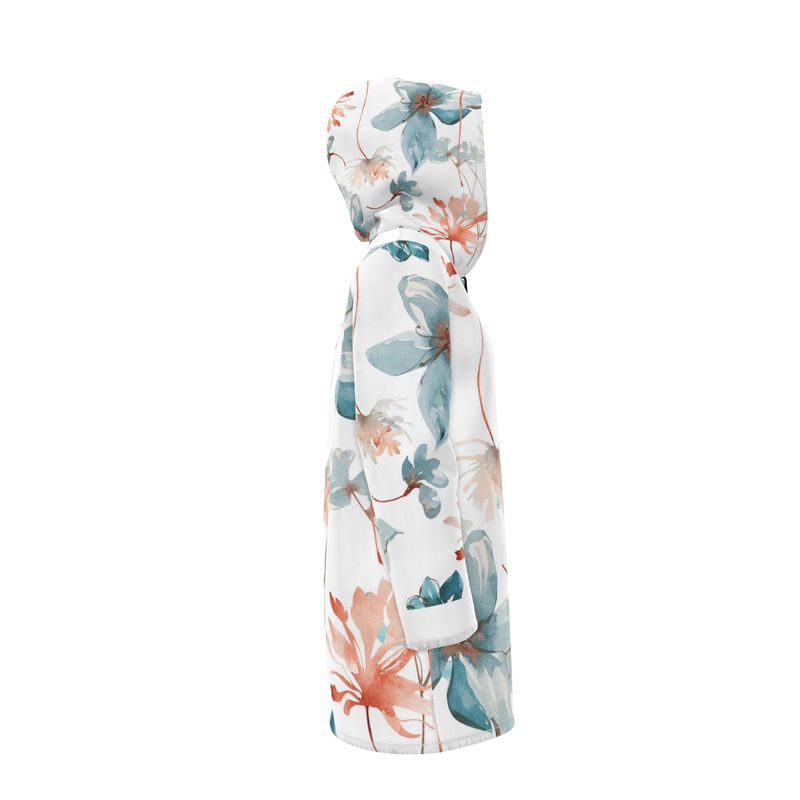 Nuit Florale, Hooded Rain Jacket