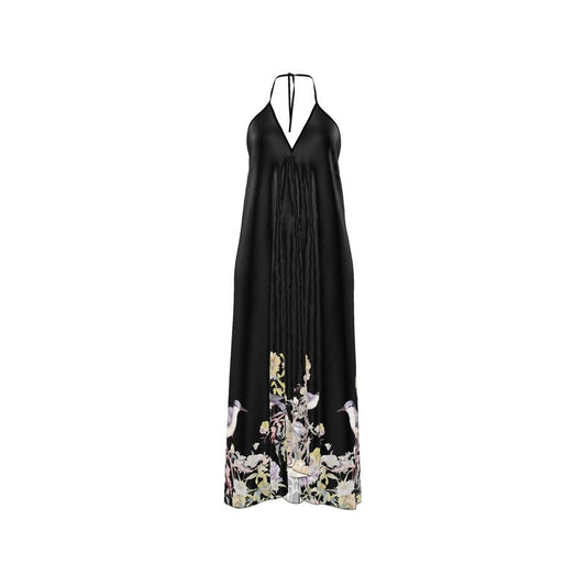 Bleu Jayne, Halterneck Backless Dress (No Train)