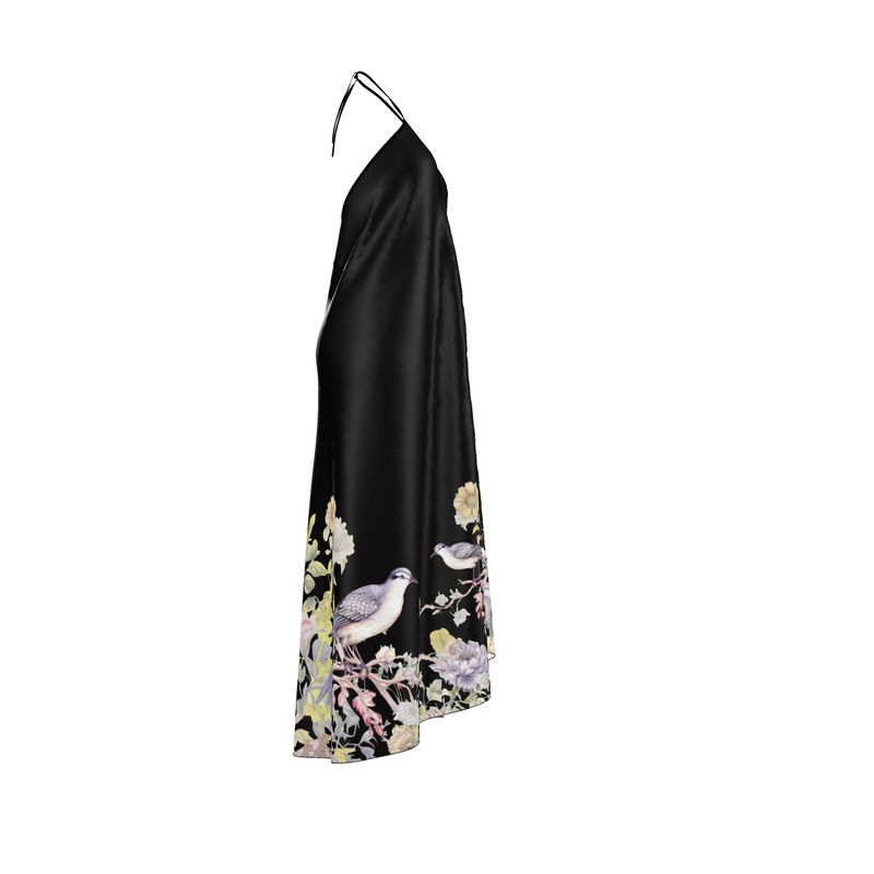 Bleu Jayne, Halterneck Backless Dress (No Train)