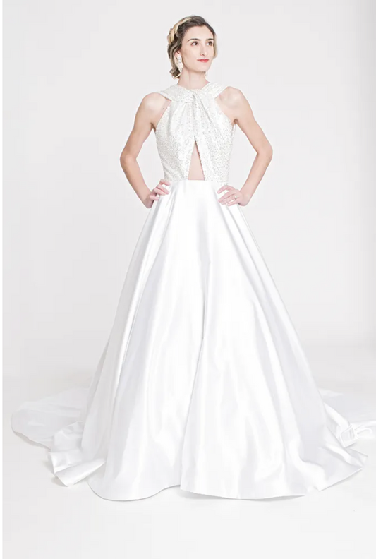 THE ALCHEMY - TWIST TOP A-LINE BALLGOWN